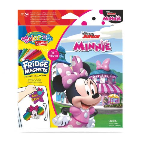 Zestaw kreatywny Magnesy Colorino Creative Minnie, 4szt
